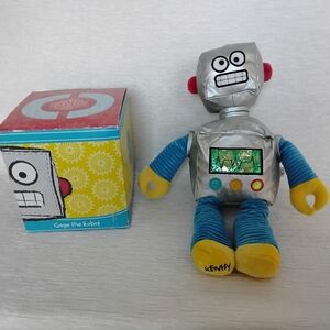 Scentsy Gage The Robot, 15" Stuffed Robot With A Pouch for Scent Pack